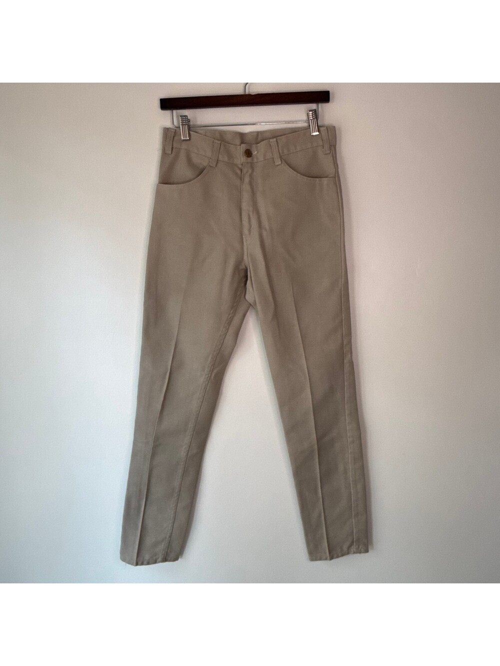 Vintage 60s 70s Levi's Sta Prest Big E Pants Size 30